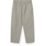 COPENHAGEN COLORS Endless Blue/Brown Check Comb Checkered Pant M/ Adjustable Waist