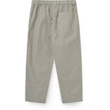 COPENHAGEN COLORS Endless Blue/Brown Check Comb Checkered Pant M/ Adjustable Waist