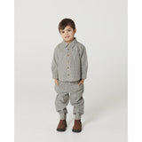 COPENHAGEN COLORS Endless Blue/Brown Check Comb Checkered Pant M/ Adjustable Waist