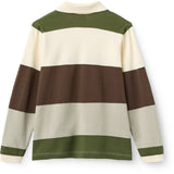 COPENHAGEN COLORS Grey Stripe Pique Polo M/ Ls