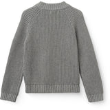 COPENHAGEN COLORS Grey Mel. Strikket Classic Rib Sweater