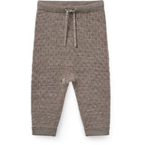 COPENHAGEN COLORS Natural Melange Merino Pattern Baby Leggings