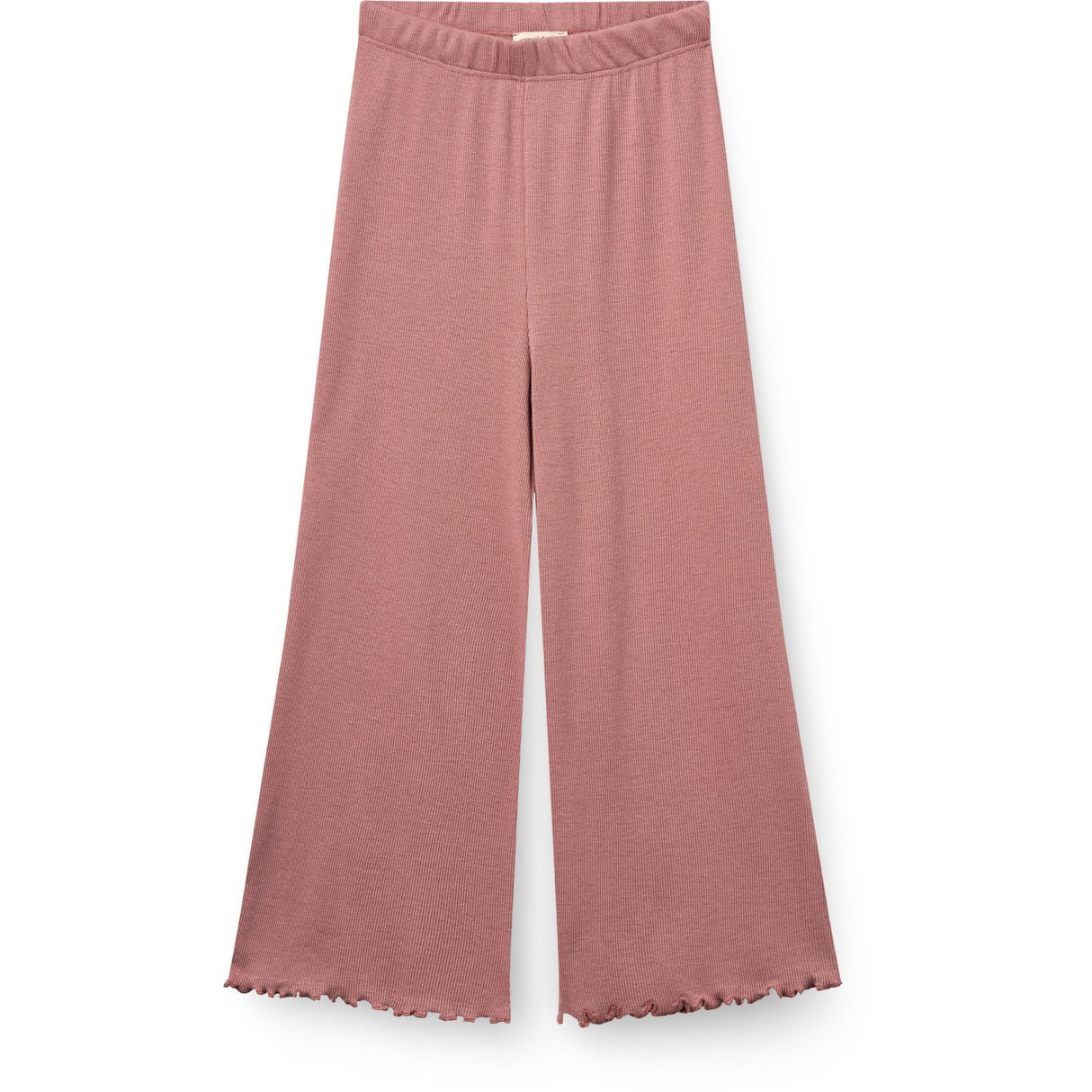 COPENHAGEN COLORS Winter Rose Modal Rib Wide Bukser