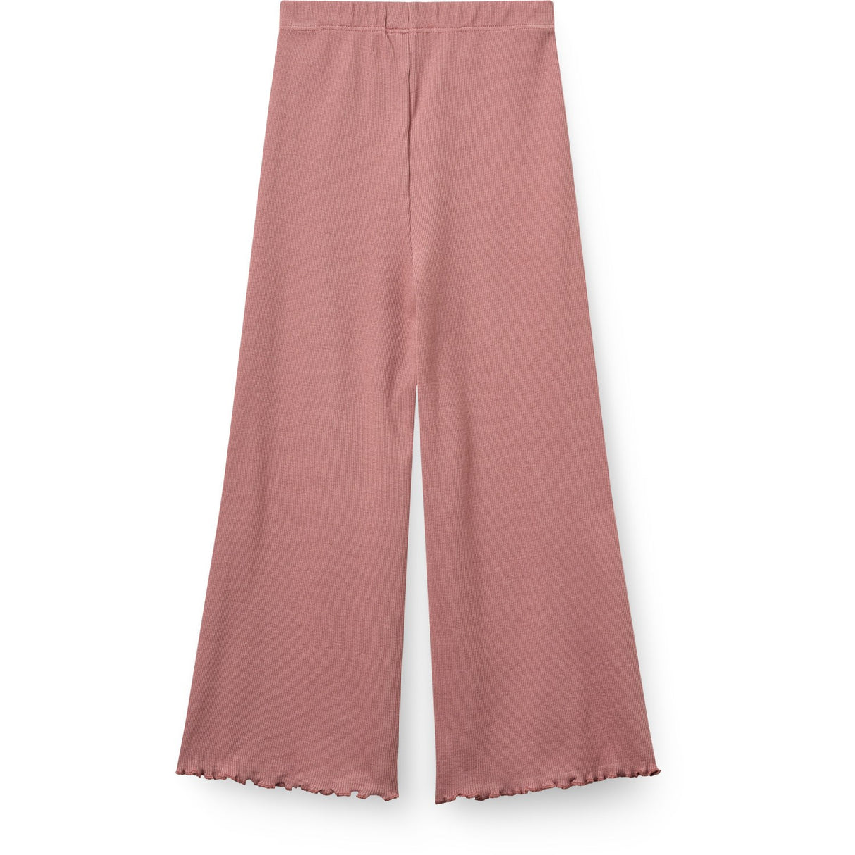 COPENHAGEN COLORS Winter Rose Modal Rib Wide Bukser