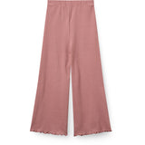 COPENHAGEN COLORS Winter Rose Modal Rib Wide Bukser