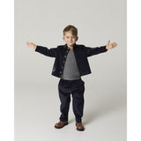 COPENHAGEN COLORS Navy Corduroy Overshirt M/ Emb.