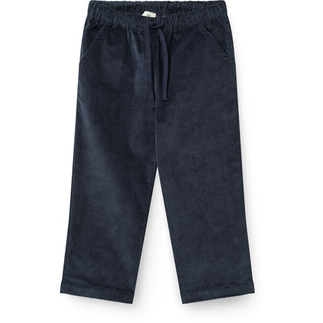 COPENHAGEN COLORS Navy Corduroy Pant M/ Adj. Waist