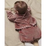 COPENHAGEN COLORS Winter Rose Corduroy Baby Sæt M/ Emb.