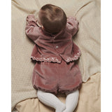 COPENHAGEN COLORS Winter Rose Corduroy Baby Sæt M/ Emb.