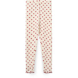 COPENHAGEN COLORS Heart Aop Crepe Leggings