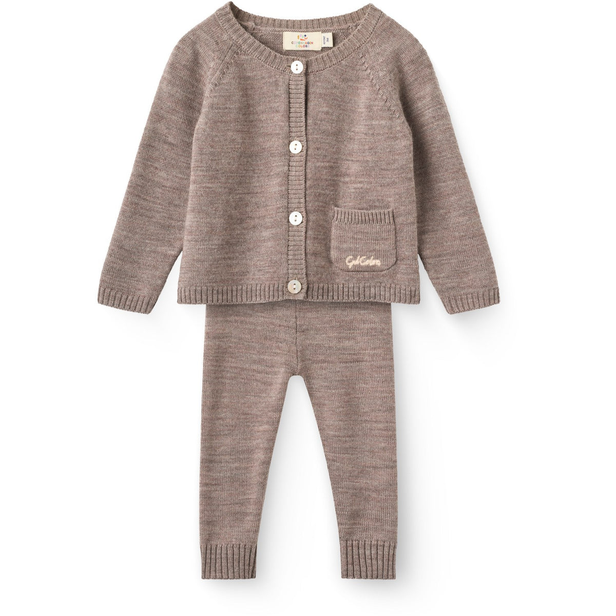 COPENHAGEN COLORS Natural Melange Classic Merino Baby Sæt