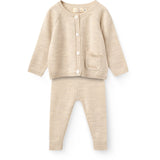 COPENHAGEN COLORS Pale Cream Melange Classic Merino Baby Sæt