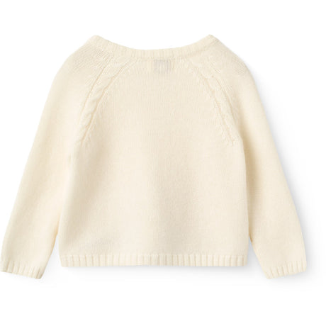COPENHAGEN COLORS Cream Cashmere Baby Cardigan