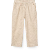 COPENHAGEN COLORS Sand Flower Print Aop Twill Bukser M/ Adjustable Waist