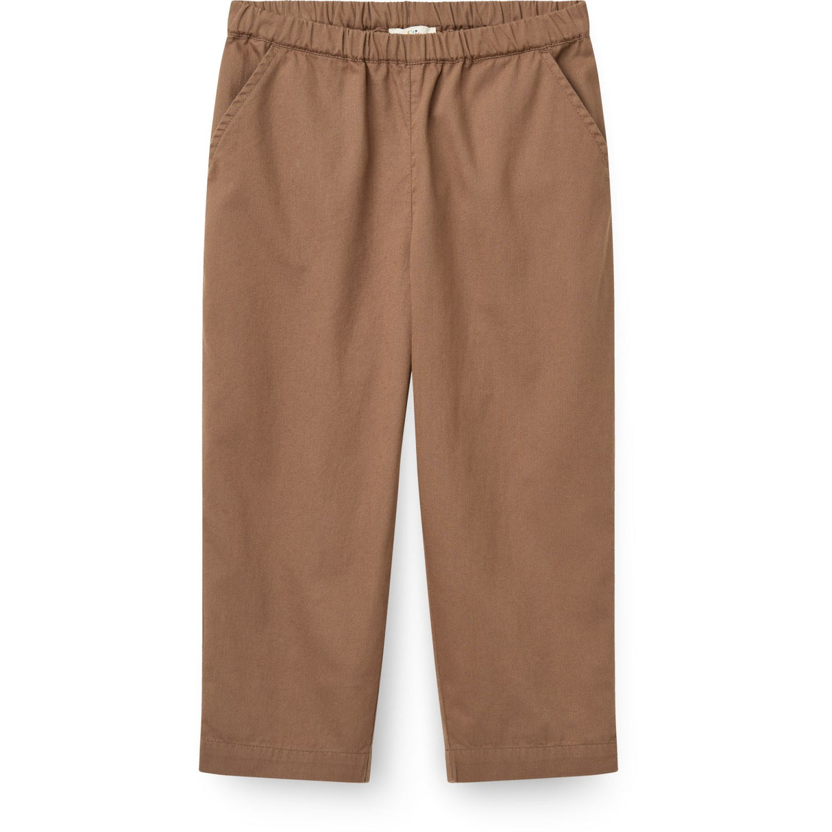 COPENHAGEN COLORS Walnut Twill Bukser Med Pockets Og Adj. Waist
