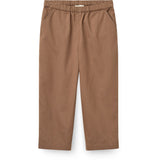 COPENHAGEN COLORS Walnut Twill Bukser Med Pockets Og Adj. Waist