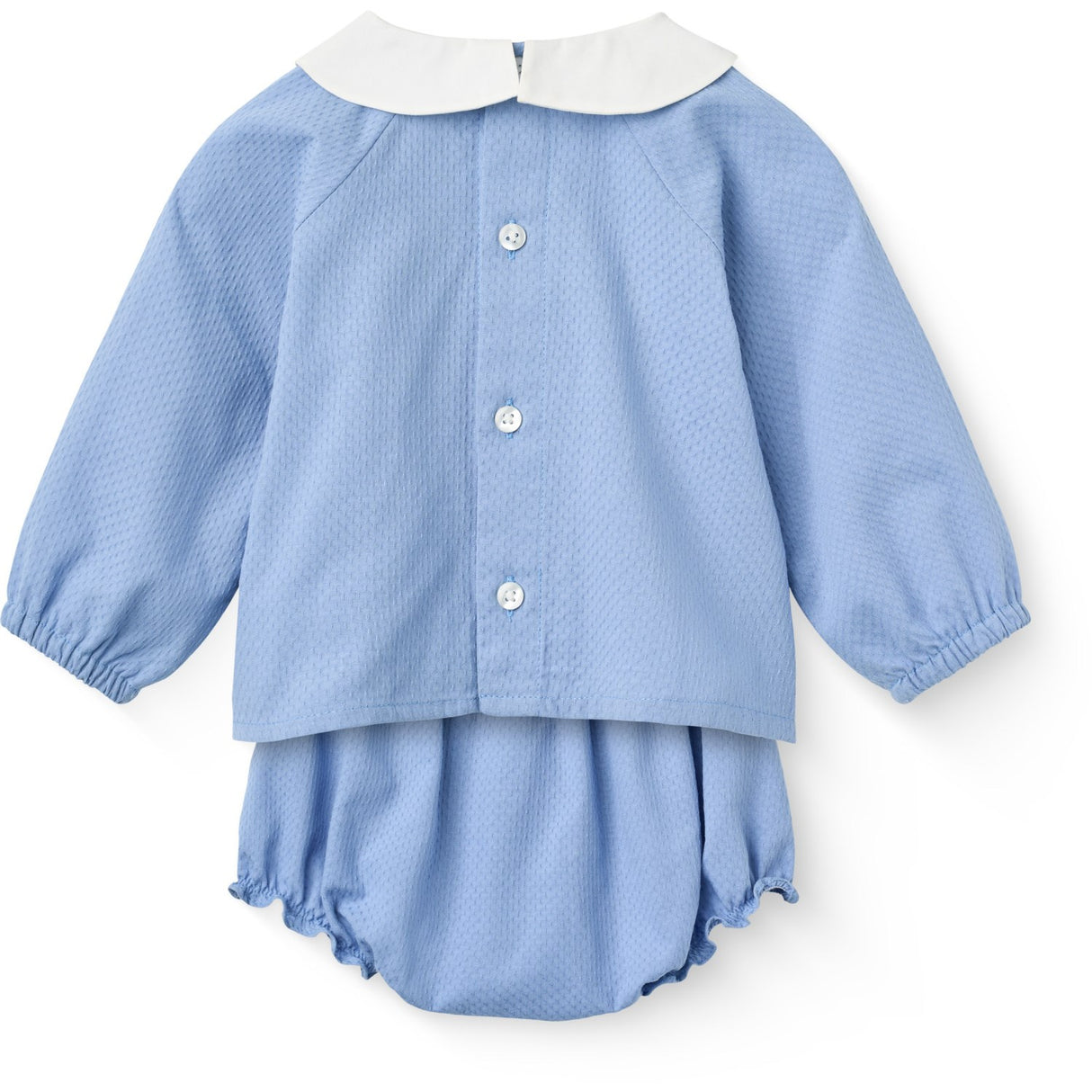 COPENHAGEN COLORS Endless Blue Baby Sæt - Bluse & Bloomers