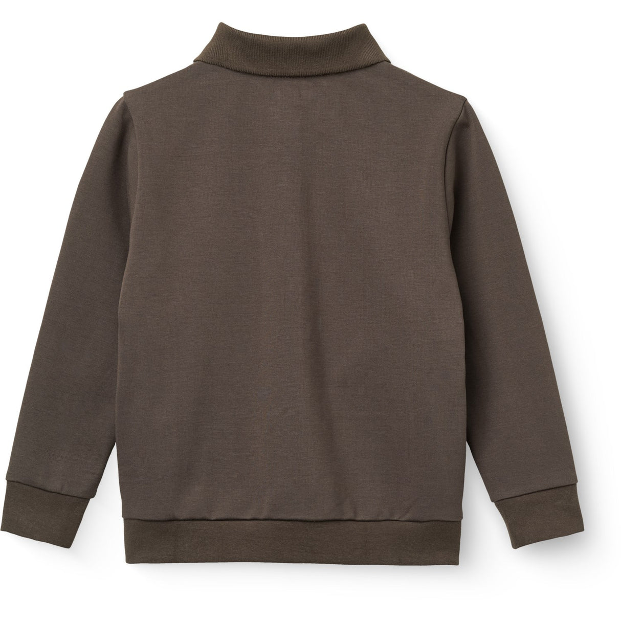 COPENHAGEN COLORS Dk. Brown Super Stretchy Højt School Cardigan