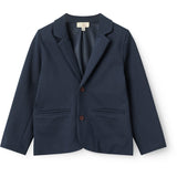 COPENHAGEN COLORS Navy Super Stretchy Classic Blazer
