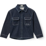 COPENHAGEN COLORS Raw Denim Organic Regular Denim Skjorte