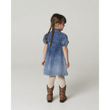COPENHAGEN COLORS Block Spray Denim Kjole M/ Block Spray