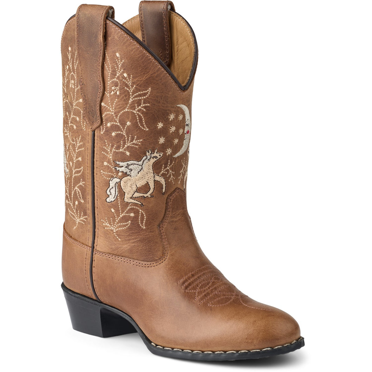COPENHAGEN COLORS Cognac Enhjørning Cowboy Støvler