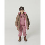 COPENHAGEN COLORS Walnut Puffer Long Flæse Jakke M/ Teddy Lining