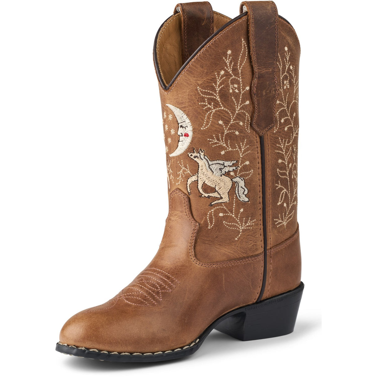 COPENHAGEN COLORS Cognac Enhjørning Cowboy Støvler