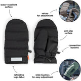 DonebyDeer Black Stroller Vanter