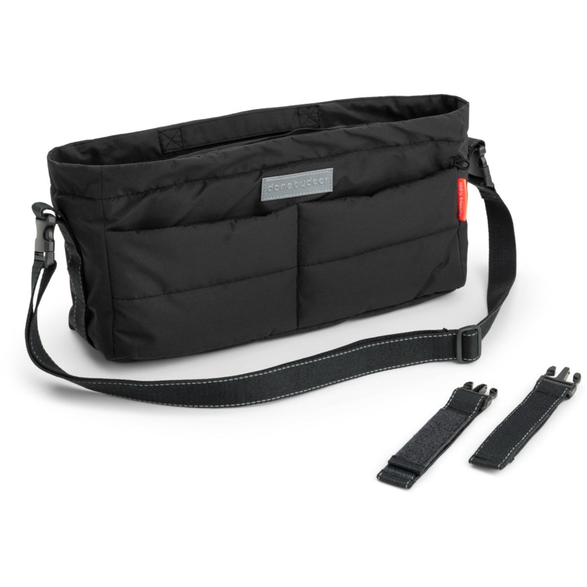 DonebyDeer Black Stroller Organiser