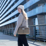 DonebyDeer Taupe Stroller Organiser