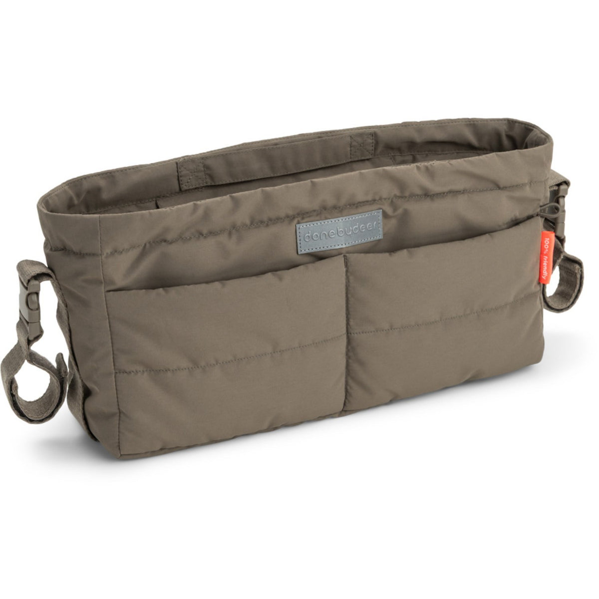 DonebyDeer Taupe Stroller Organiser