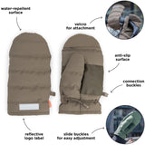 DonebyDeer Taupe Stroller Vanter
