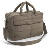 DonebyDeer Taupe Quiltet Changing Taske