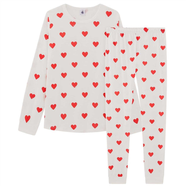 Petit Bateau Hearts Pyjamas