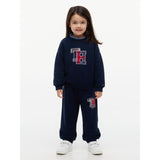 Tommy Hilfiger Dark Blue-Blue Lu Crewneck Og Sweatpant Sæt