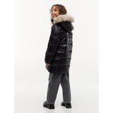 Tommy Hilfiger Black-Black Essential Long Down Jakke