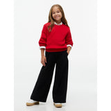 Tommy Hilfiger Black-Black Wide Leg Bukser