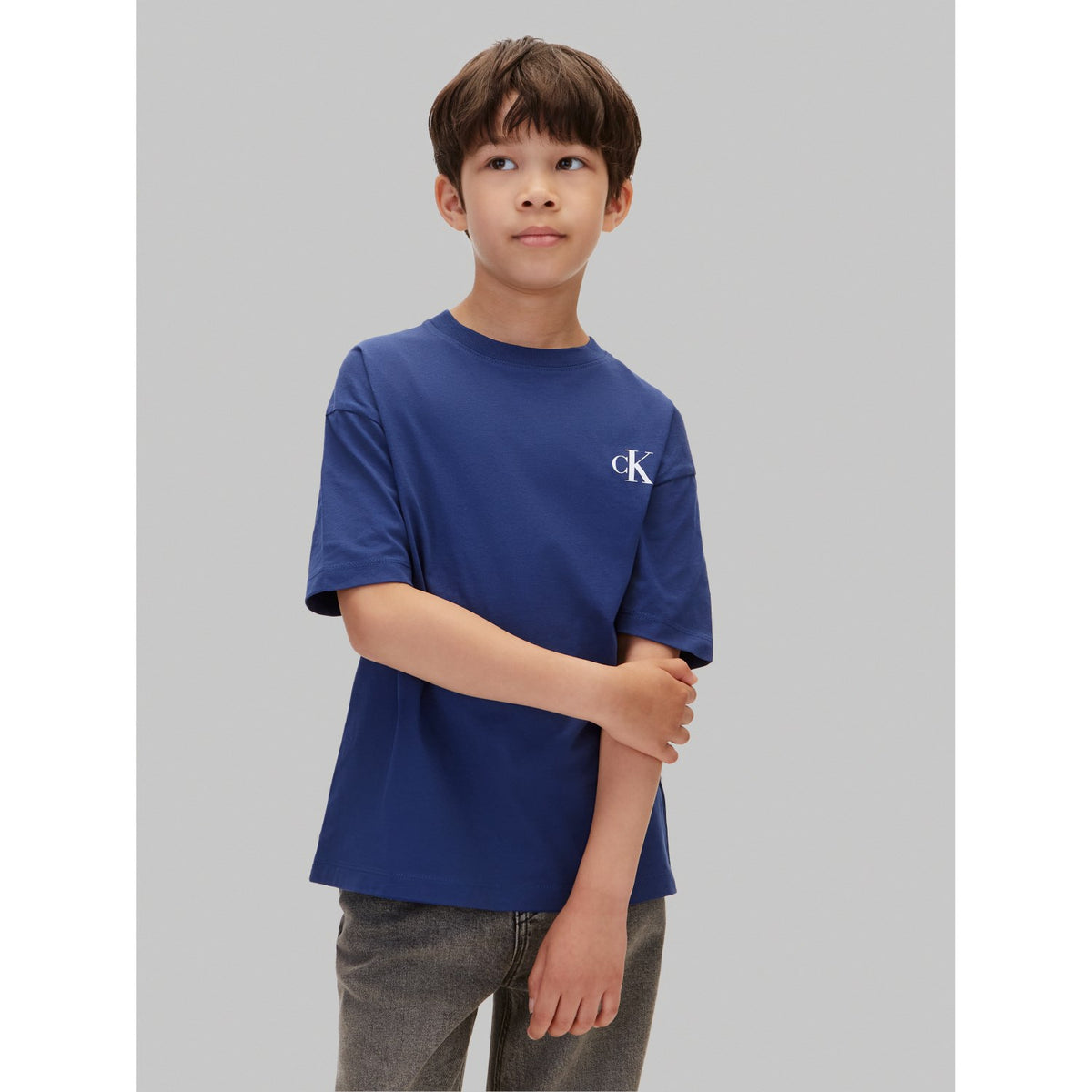 Calvin Klein Gryhtr / Estateblue-Blue 2-Pak Monogram T-Shirt Ss