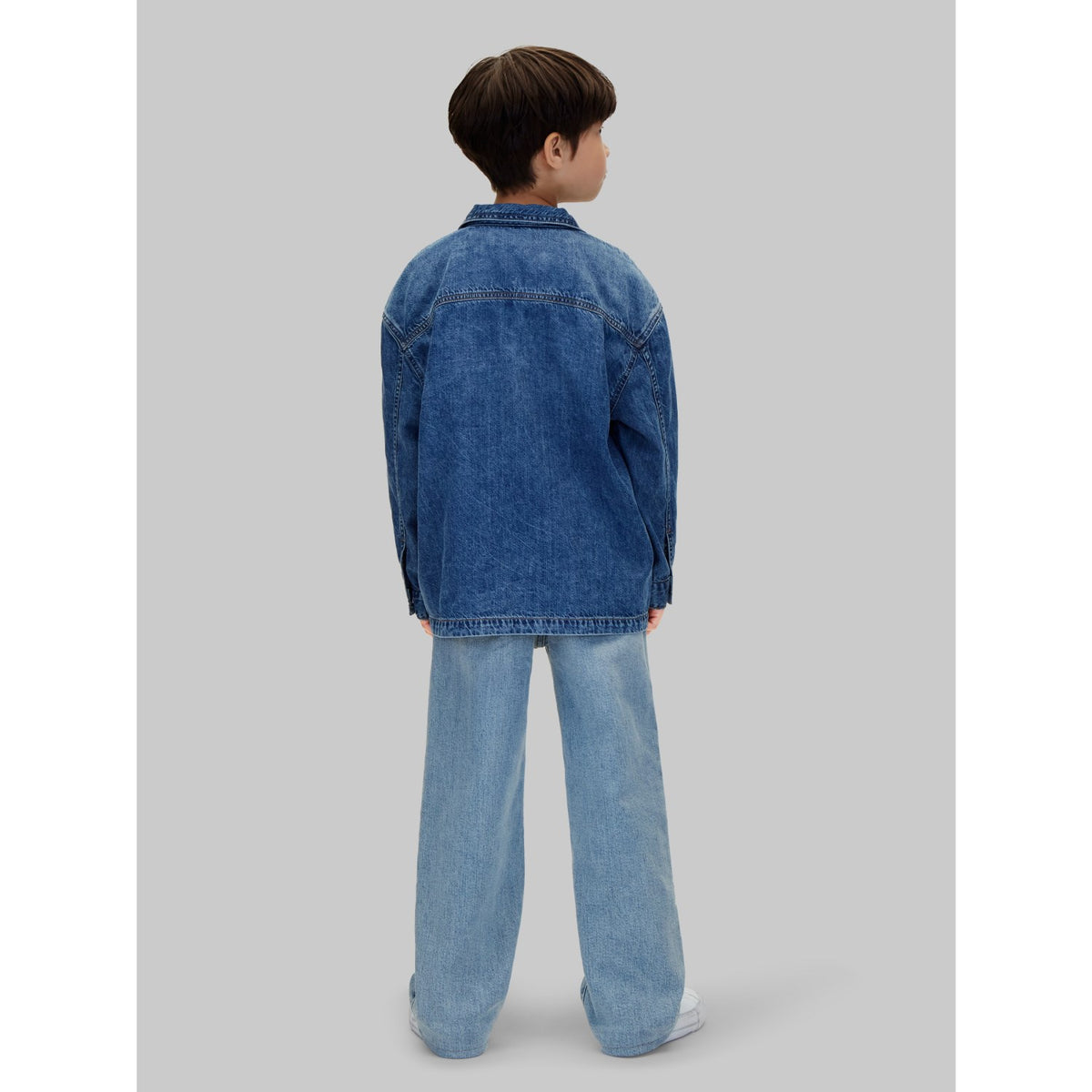 Calvin Klein Beckford-Blue Ck Lt Wt Denim Skjorte