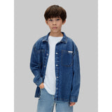 Calvin Klein Beckford-Blue Ck Lt Wt Denim Skjorte