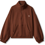 Calvin Klein Rocky Road-Brown Punto Half-Zip
