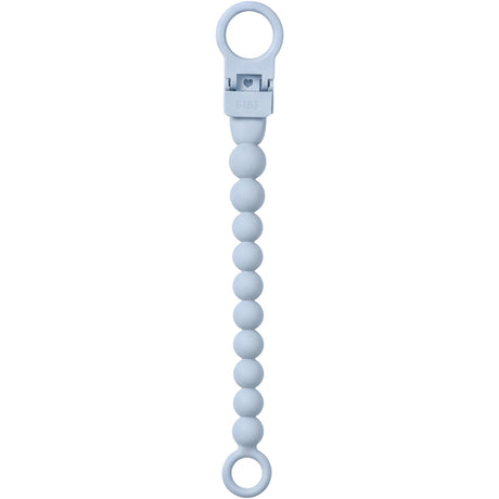 Bibs Baby Blue Sut Clip Beaded