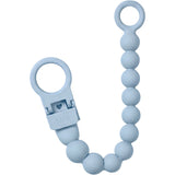 Bibs Baby Blue Sut Clip Beaded