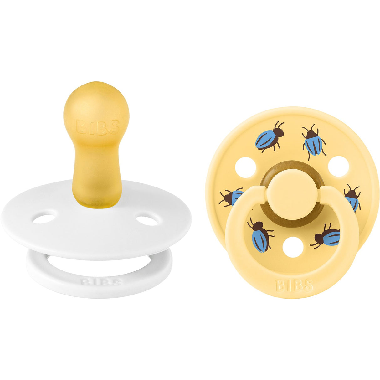Bibs White / Pale Butter Studio Colour Sut Beetle Mix 2 Pack Latex Round