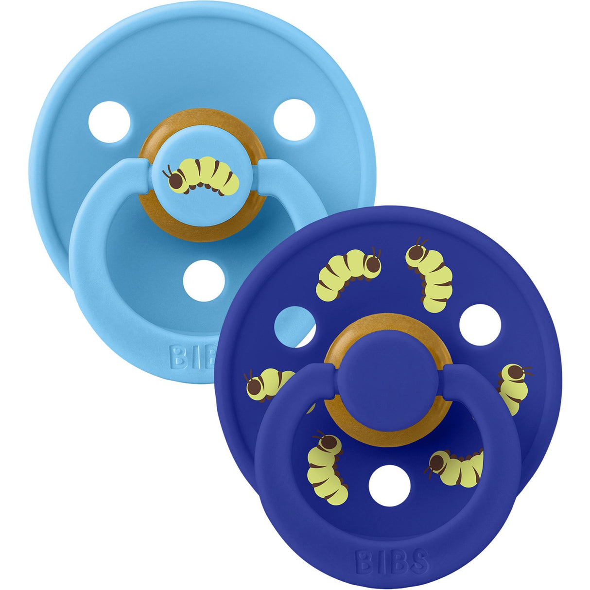 Bibs Breeze / Sonic Studio Colour Sut Caterpillar Mix 2 Pack Latex Round