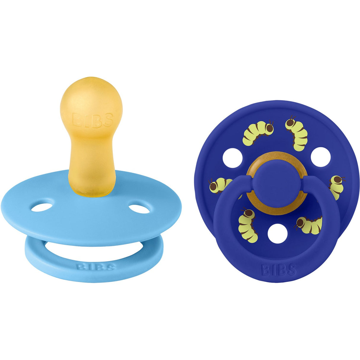Bibs Breeze / Sonic Studio Colour Sut Caterpillar Mix 2 Pack Latex Round