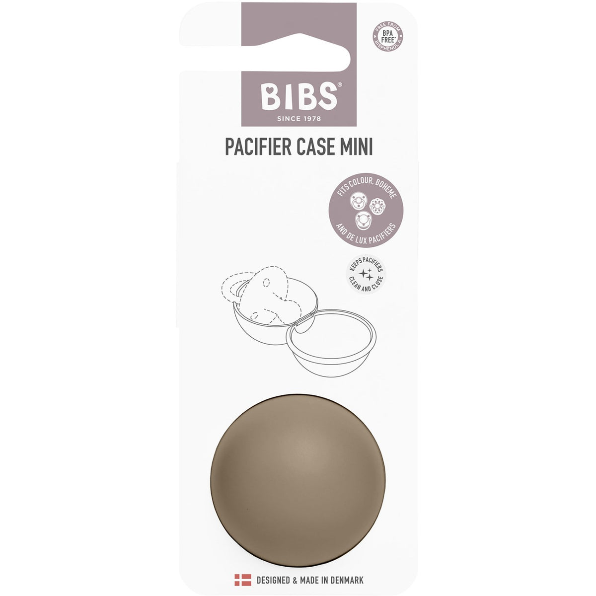 Bibs Dark Oak Sut Case Mini