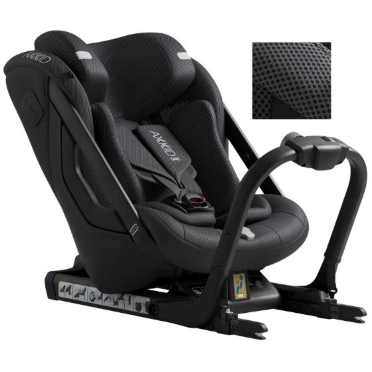 Axkid One 3 Autostol Arctic Mist Grey Mesh
