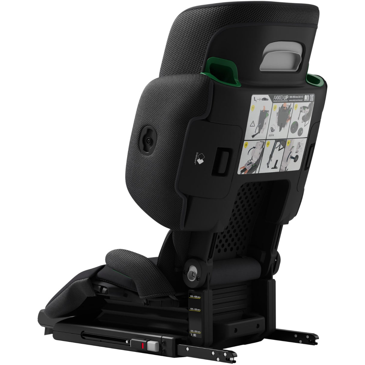 Axkid Up Autostol Costal Storm Black